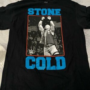 WWE Black Stone Cold Graphic Tee